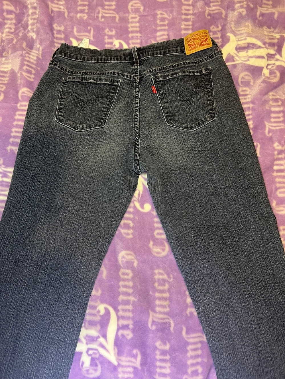 Levi’s 505 Straight Women’s Dark Wash Jeans Sz 12 W31 L30